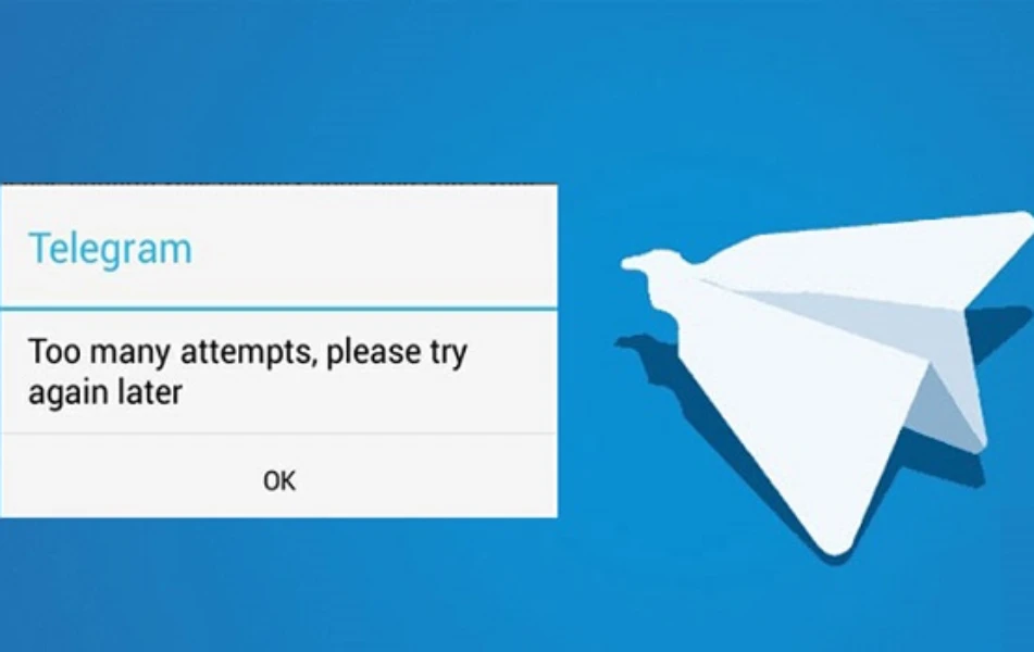 تلاش زیاد برای ورود به اکانت تلگرام