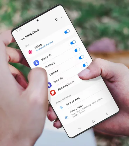 استفاده از سامسونگ کلود (Samsung Cloud)