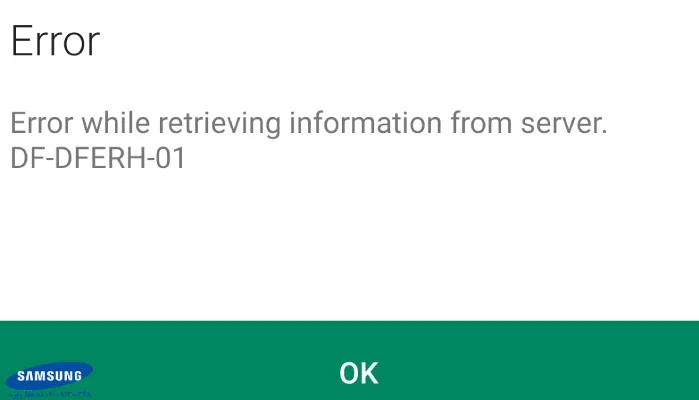 رفع خطای DF-DFERH-01 در گوگل پلی