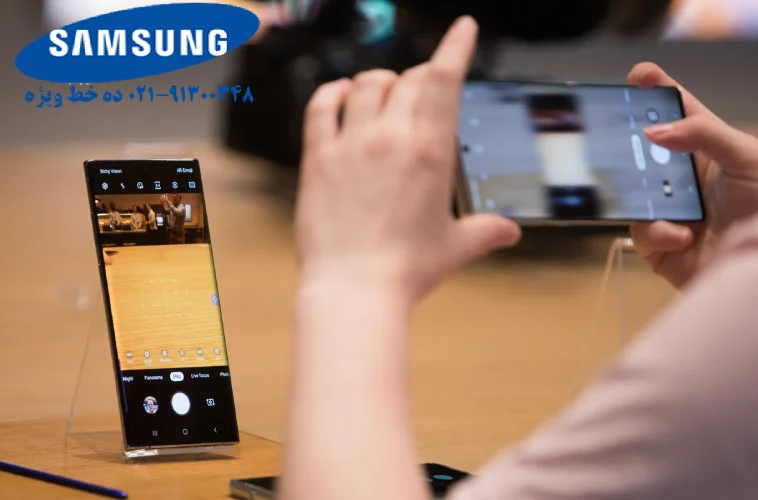 عدم فوکوس دوربین سامسونگ