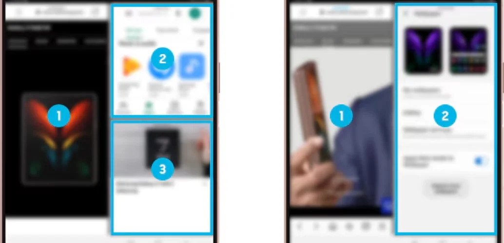 قابلیت مولتی ویندوز در سامسونگ